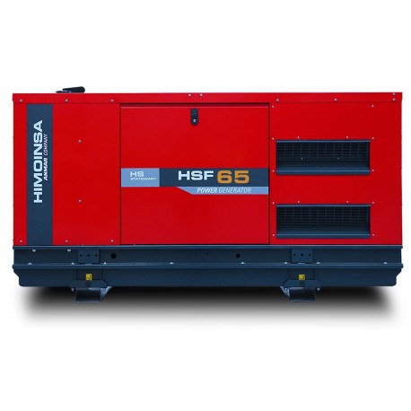 GENERADOR TRIFASICO INSONORIZADO, MOTOR YANMAR,  60 KVA HSF-65 T5 