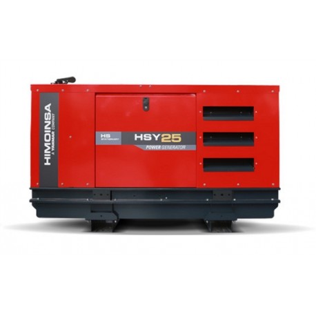 GENERADOR ELECTRICO INSONORIZADO, TRIFASICO, MOTOR YANMAR, 21 KVA  HSY-25 T5  