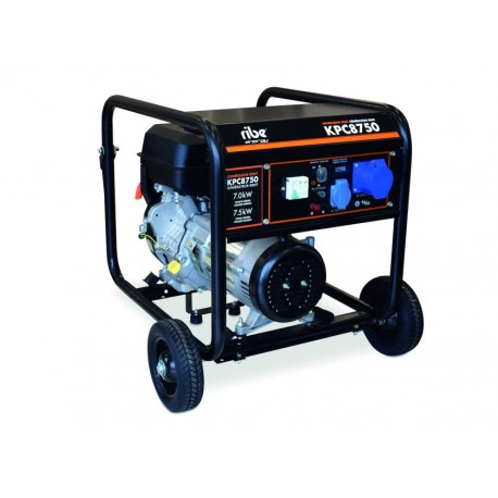 GENERADORELECTRICO PORTATIL, MONOFASICO, ABIERTO, GASOLINA 7 KVA KPC 8750 RENT
