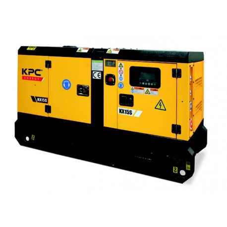 GENERADOR ELECTRICO MONOFASICO, INSONORIZADO, 12 KVA KX16S