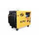 GENERADOR ELECTICO PORTATIL INSONORIZADO TRIFASICO MONOFASICO DUAL KDG 8500 TA DUAL 