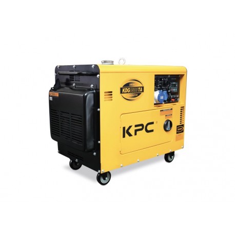 GENERADOR ELECTICO PORTATIL INSONORIZADO 6 KVA KDG8500TA