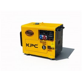 GENERADOR ELECTRICO MONOFASICO, INSONORIZADO, DIESEL, 5,5 KVA PLACAS SOLARES  KDG 7500 TA
