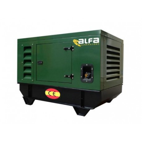 GENERADOR ELECTRICO TRIFASICO, INSONORIZADO, MOTOR BAUDOUIN, 20/22 KVA AGWB-25 TI