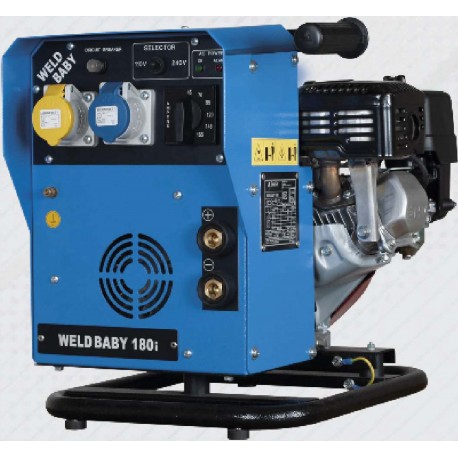 MOTOSOLDADORA MONOFASICA 3000 RPM MOTOR HONDA WELDBABY 180 